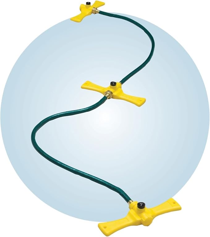 Orbit 58092N Port-A-Rain Hose Watering Sprinkler System, Green (4-Pack)