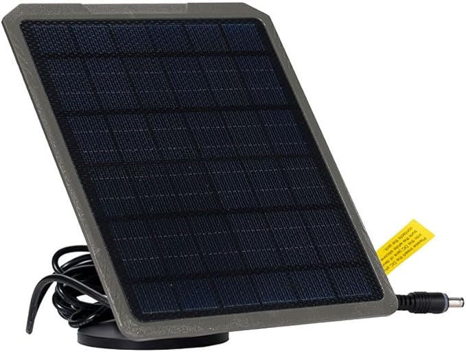 GardePro SP300 Solar Panel for Trail Cameras, 3.5W Solar Charger for E6 2.0 Pro, E8 2.0 Pro, R3 Pro, X60 Pro Max, X66 Pro & More