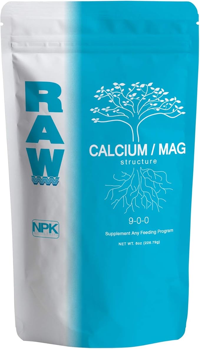 RAW Calcium/Mag 8oz - Essential Combo for Plant Health - Boosts Cell Strength and Nutrient Uptake