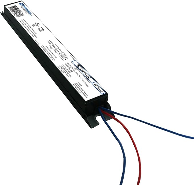 Robertson ISU232T8120 (2P20116) Electronic Fluorescent Ballast, for 1 or 2 T8 Fluorescent Lamps Between 17W-32W (F17T8 - F32T8) or 1 F40T8 Lamp, Instant Start, 120Vac Input, NPF, 60 Hz (Qty 10)