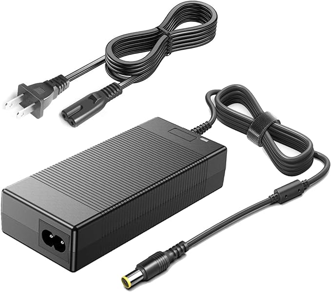 UL Listed 65W AC/DC Adapter for Anker 521 Portable Power Station A1720 Anker 521 523 533 A1730 A1731 Powerhouse II 300 256Wh 288Wh 389Wh 300W/200W Solar Generator Power Supply Cord Cable Charger