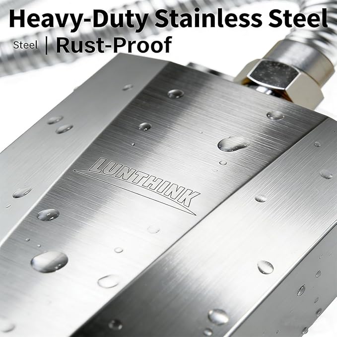 Stainless Steel Generator Exhaust Extension Kit – Anti-Falling Threaded Design, Noise Reduction, Easy Install, Compatible with Most Portable Generators