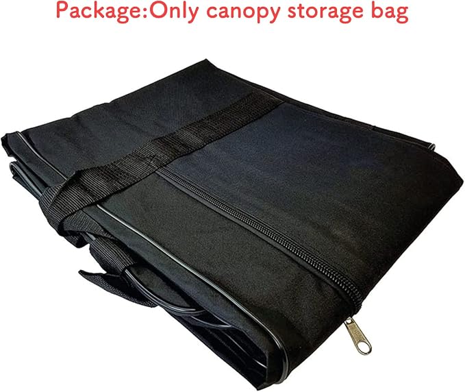 Waterproof Wheeled Canopy Bag 11.8 x 11.8 x 63 Replacement Canopy Roller Bag Outdoor Instant Canopy Storage Bag with Handles 1680D - Roller Bag Only(Without Canopy)