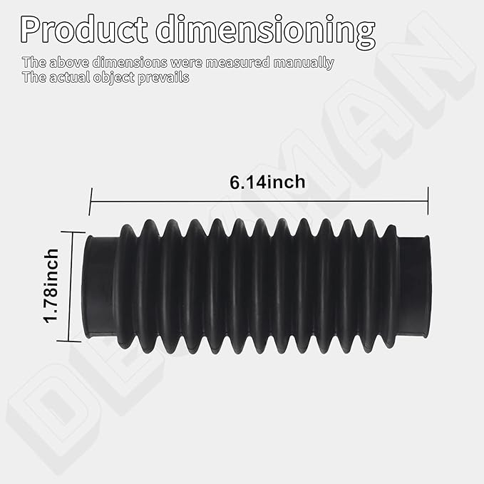 7075115YP Axle Boot Rubber Compatible with B&S, S-Napper,Mu-rray Riding Mower, 7075115YP Rear Axle Boot, 7075115 (7075115YP-2)