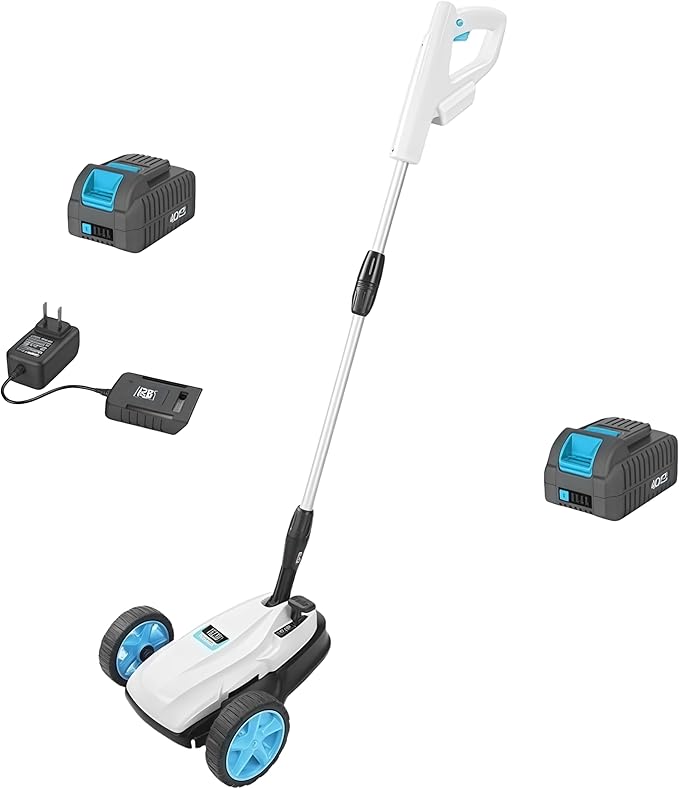 RB 40V 9" Cordless Lawn Mower with Charger & 2Ah Battery × 2