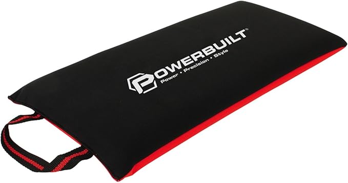 Powerbuilt Kneeling Pad, Knee Protection Comfort Pressure Relief, Tire Changes Cushion, Brake Jobs, Garage Pad 20 Inch by 9 Inch - 642413