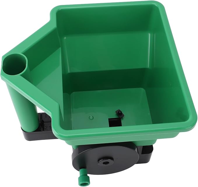 3L Manual Handheld Spreader,Ergonomic Lawn Garden Fertilizer Spreader for Seeds, Salt, Granules Lightweight, Labor Saving Design for Even Distribution