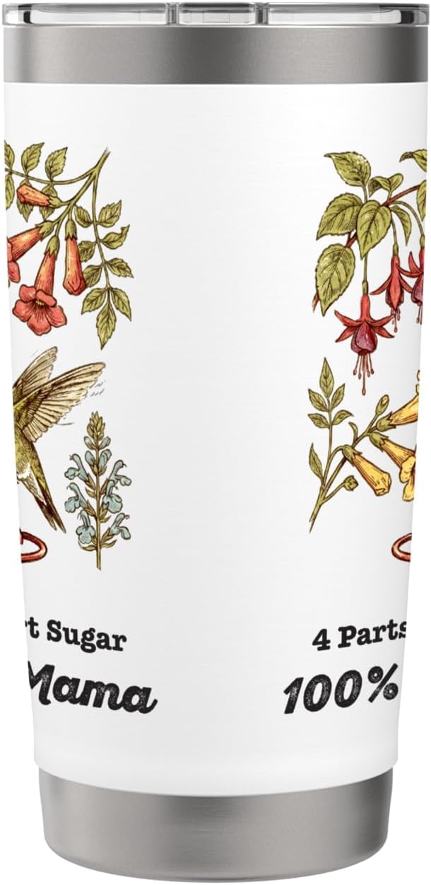 Hummingbird Backyard Bird Feeder Nectar Recipe Sugar Mama Stainless Steel Insulated Tumbler