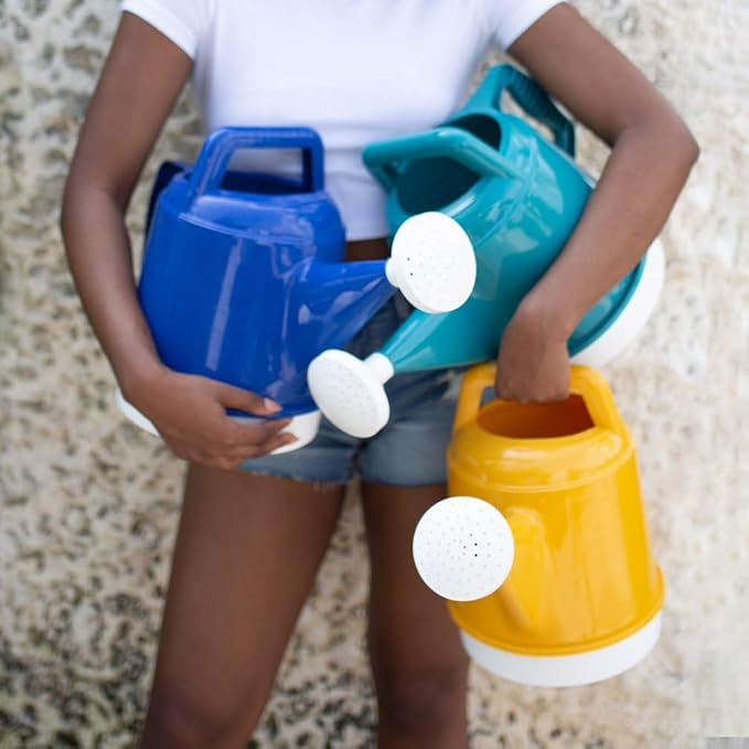 Bloem Watering Can Deluxe 2 Gallon (256 Fl Oz) Bermuda Teal Green (Pack of 2)