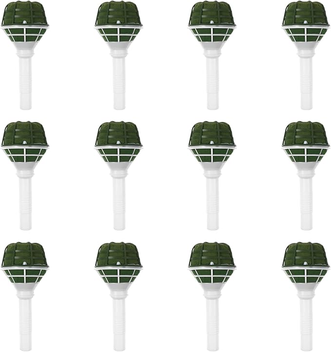 ARTIBETTER 12pcs Bouquets Holder Wedding Bridal Floral Handle DIY Wedding Bouquet Holders for Bride Artificial Flowers, Flowers Decoration Bridal Bouquet
