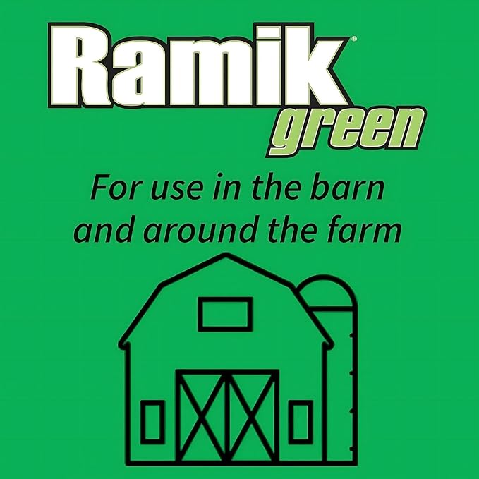 Neogen Ramik Green Fish Flavored Weather Resistant Rodenticide Nuggets, 4 lb bag (00615)