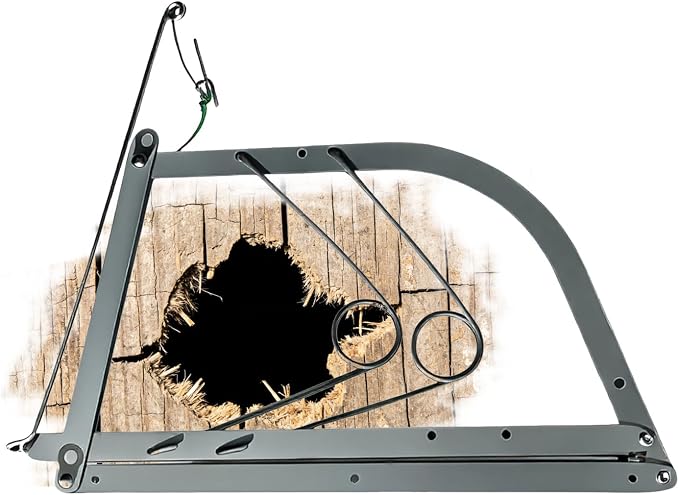 Reusable Outdoor Chipmunk Spring Trap - for Meadow, Woods, Orchard, Gardens & All Outdoor Spaces (2, M-6IN)