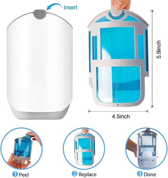 8 Pack Refill Cartridge Kit Compatible with Flying Insect Trap Refill Plug-in Light, Replacement 100% Fit
