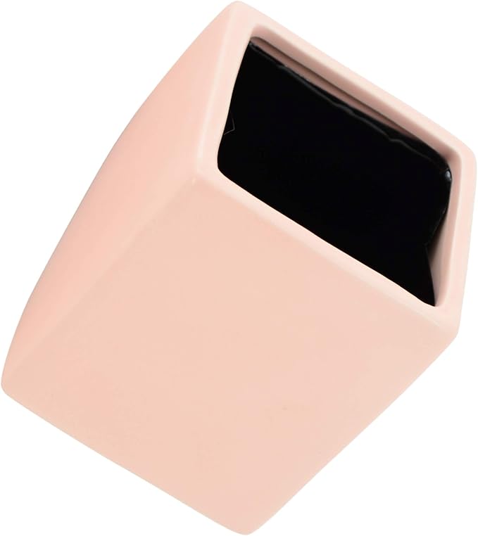 Arcadia Garden Products WP21 Small Cube Wall Planter 3-Pack-Coral