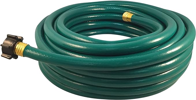 Flexon 1/2-Inch by 50-Foot Reinforced Garden Hose FR1250,Green,(Pack of 5)