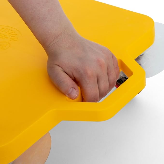 Cosom Scooter Board, 16 Inch Premium Sit & Scoot Board with 4 Inch Non-Marring Performance Wheels, Double Race Bearings, & Safety Handles, Physical Education Class Equipment