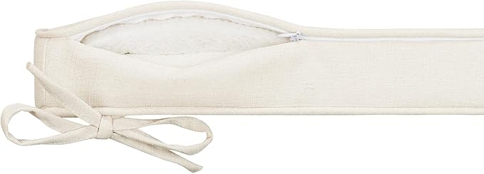 Magpie Fabrics Square Corner Seat Cushion, 18" x 18" x 2.5", 2 Pack, Indoor/Outdoor Waterproof Weather Resistant Universal Chair Pads for Patio Garden Dining - Cream Beige