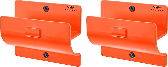 Wall Organizer Hooks – Durable Metal Wall Hooks for Garage, Basement, Shed, and Utility Storage Needs