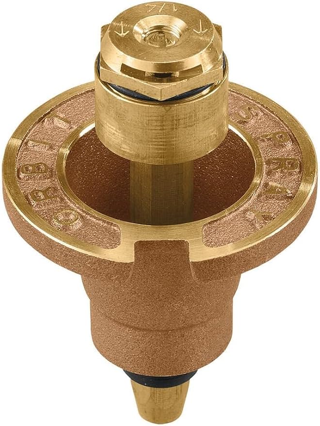 4-Pack Orbit Brass 90 Degree Quarter Spray Pattern Pop-Up Yard Sprinkler Head - 54072 (4, Pack of 4)