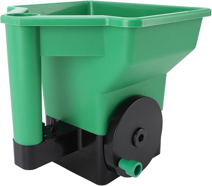 3L Manual Handheld Spreader,Ergonomic Lawn Garden Fertilizer Spreader for Seeds, Salt, Granules Lightweight, Labor Saving Design for Even Distribution