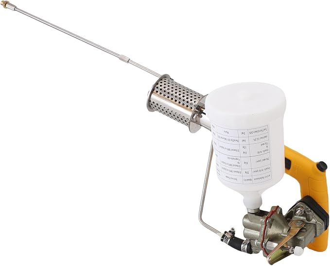 Generic High Efficiency Bee Fogger ABS Stainless Steel Sprayer for Beekeeping Tool, Promotes Health and Productivity for Beekeepers Material: ABS, Stainless Steel