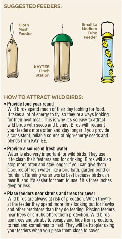 Kaytee Ultra Wild Finch Wild Bird Food Nyjer 5 lb. - Case of: 1