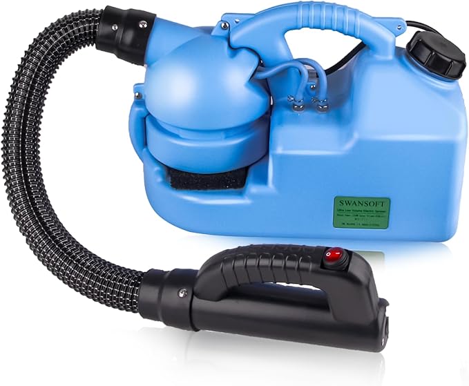SWANSOFT 7L(1.85 Gallon) ULV Fogger Machine, Electric Atomizer Sprayer, Portable Foggers Machine for Home Indoor