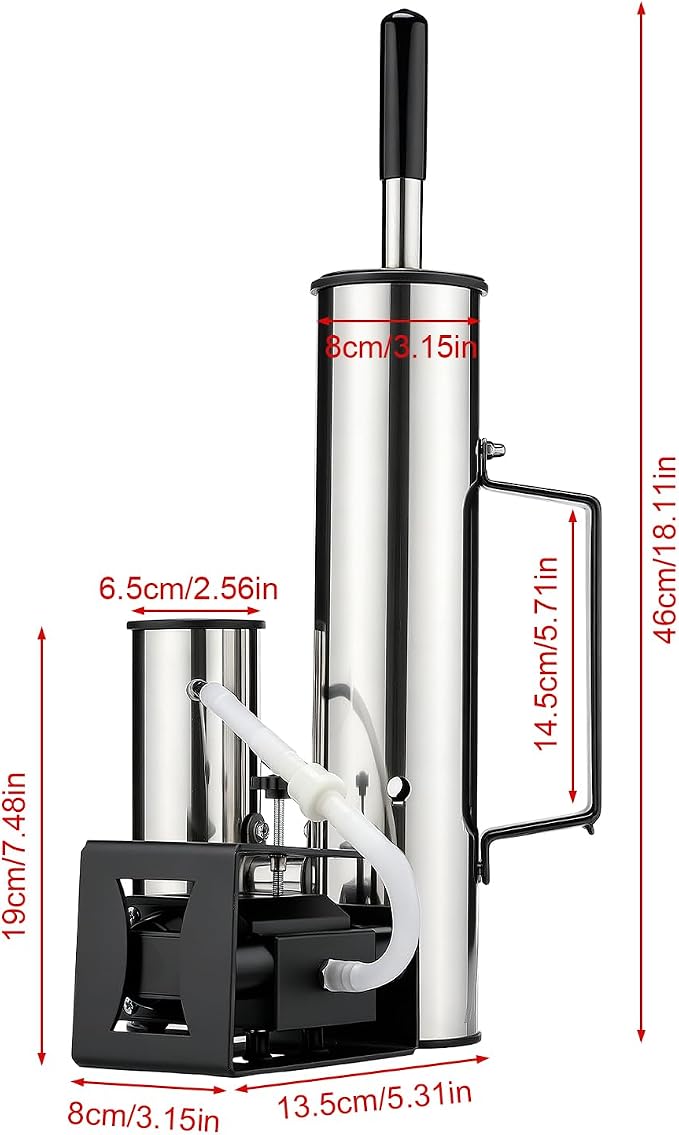Electric Cold Smoker Generator for Any Grill, Upgraded Dual-Tube Smoker Tube, 304 Stainless Steel Pellet Smoke Tube, Clean Smoke Design Reduces Tar & Bitter Taste, Anti-Scald Handle for BBQ, Camping