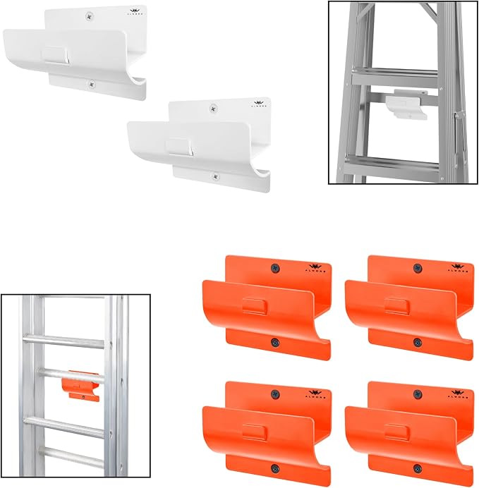 Industrial Strength Wall Hooks – Easy Mount Hooks for Garage, Shed, Bags, Towels, and Equipment Storage