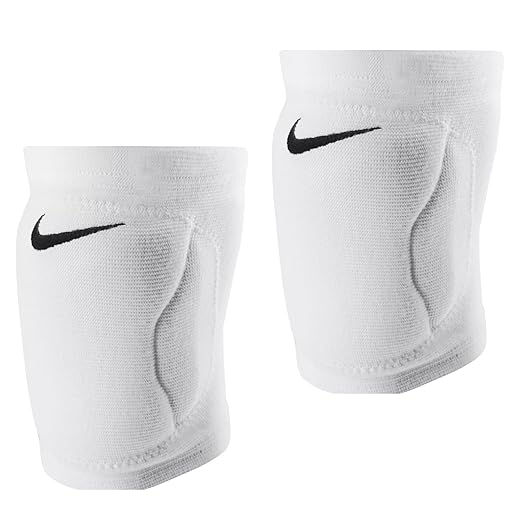 Nike Premium Dri-Fit Knee Pads (1 Pair), Essential/Streak/Varsity, Cushioning/Sweat-wicking/Unisex (Streak White - XL/XXL)