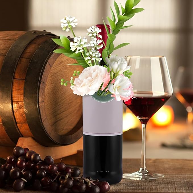 DOITOOL Mini Floral Foam Holder Round Flower Arrangement Supplies for Wedding Table Decor Wine Bottle Decoration 12 Pcs