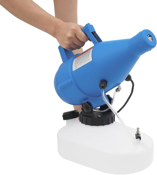4.5L Electric Portable ULV Fogger Sprayer Cold Fogging Machine Atomizer 10-36μm,with 16.4ft Cord,for Home, Hotel, Church, School, Yard