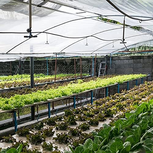 Garden Netting Pest Barrier: Ultra Fine 15'x30' Bug Netting for Garden Protection Row Cover Raised Bed Screen Mesh Greenhouse Mosquito Net, Protecting Tree Plants Vegetable Flowers Fruits
