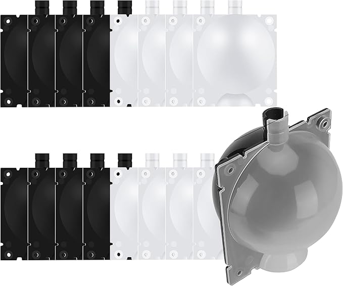 Air Layering Pods for Plant Propagation (8 Medium) – Reusable Rooting Balls with Automatic Lock, Plant Propagation Kit for Trees, Roses & Fruit Plants