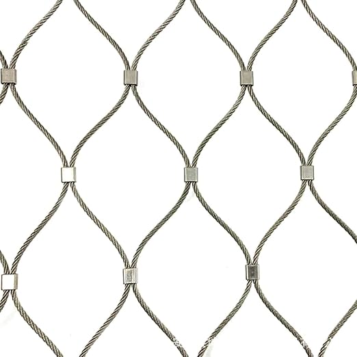 Stainless Steel Garden Netting 12 Gauge 40"X80" Deer Wire Fence -3" Mesh- Safety Netting Animal Barrier Fence Poultry Netting