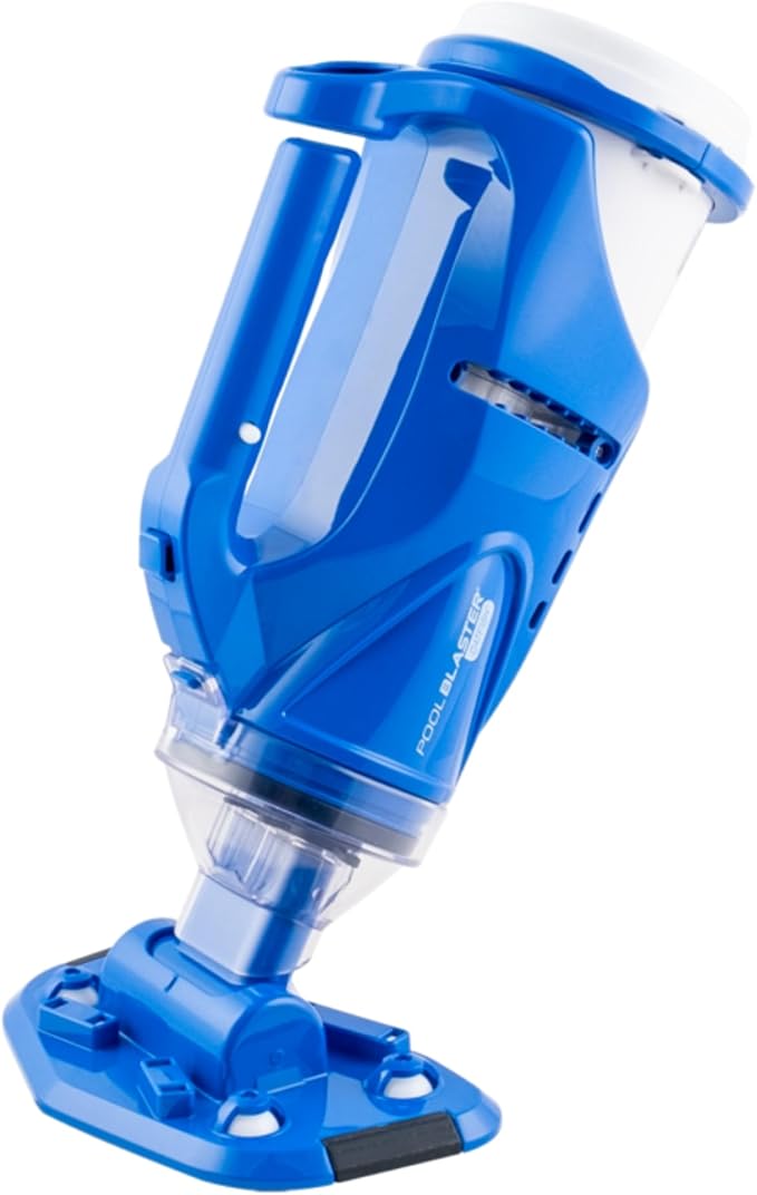 POOL BLASTER Catfish (Gen 2) Cordless Spa & Hot Tub Vacuum, More Power & Capacity, 45 Min Runtime, Spot Cleaning in Small Above Ground Swimming Pools, Rechargeable Spa Vac