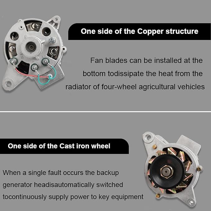 Permanent Magnet Alternator Generator 1500W AC 14V PMA Low Rpm Single Phase AC/DC Synchronous Generator with Built-in Voltage Stabilizer