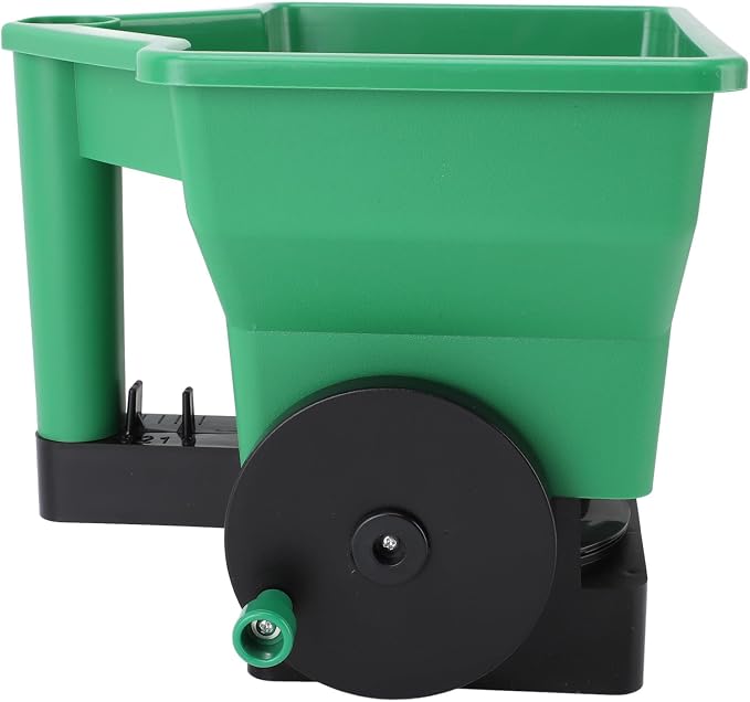 Seed Handheld Spreader,3L Manual Small Handy Lawn Seed Spreader, Efficient Rotary Spreaders for Lawn Fertiliser,Precise Spreading Lawn Spreaders for Grass Seeds Feed and Fertiliser
