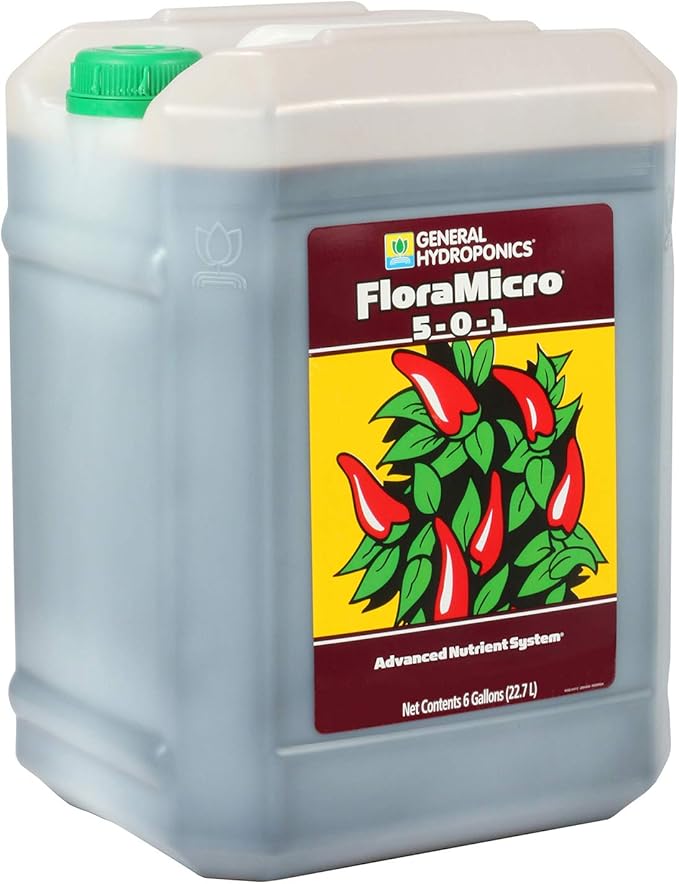 General Hydroponics FloraMicro, 6 Gallon