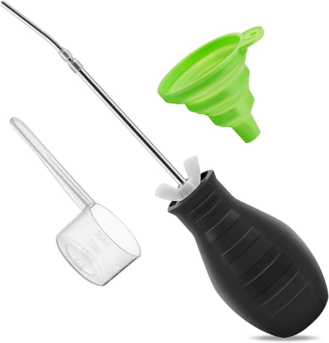 Sbestily Diatomaceous Earth Powder Duster, Extendable Long Tubes from 5'' to 22'', Garden and Indoor, Large Bulb Handheld Insect Treatment Spreader Applicator, Puffer, Spray Bottle