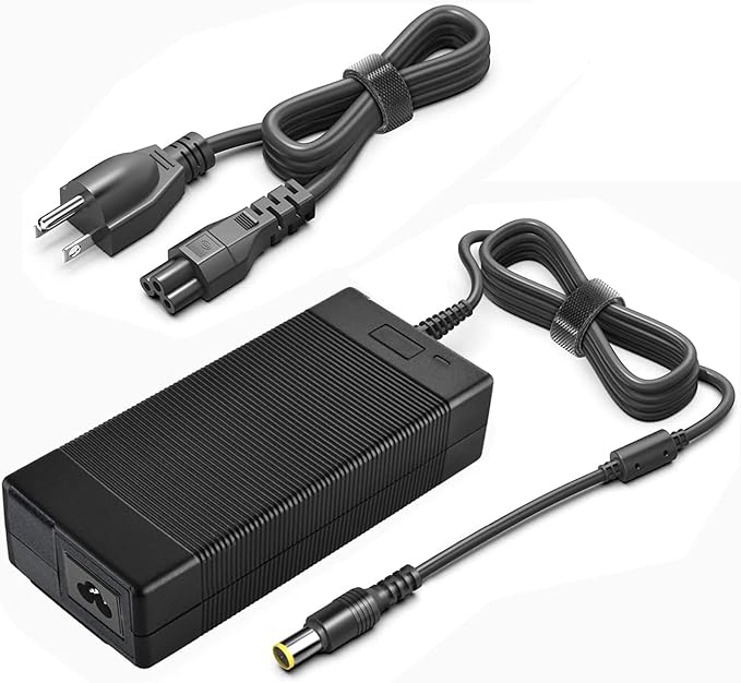 for Jackery 300/500/550 Charger,24V 90W AC Adapter for Jackery Portable Power Station Explorer 300 500 550 E300 E500 E550 Solar Generator 293Wh 518Wh 550Wh Lithium Battery Giomre M6 Power Supply Cord