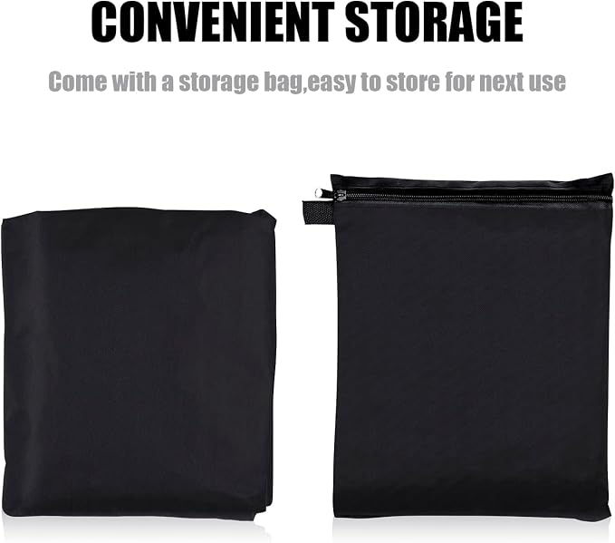 LCOGD Patio Furniture Cover,Outdoor Furniture Covers Waterproof General Purpose, Outdoor Sofa Sets Covers Heavy Duty Windproof Anti-UV (Rectangular-108"*82"*30")