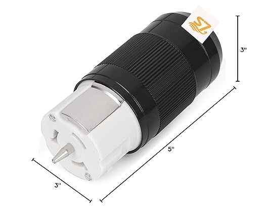 S7 50 Amp Generator Plug,50 Amp Generator Connector (Female),125 Volt//250 Volt,CS6364