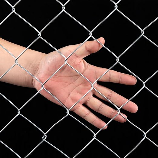 13 Gauge Galvanized Wire Fence Diamond Hole 2.5in 48inX33ft Chicken Wire Fencing Chain Link Fence Garden Fencing Poultry Netting/Fencing for Yard