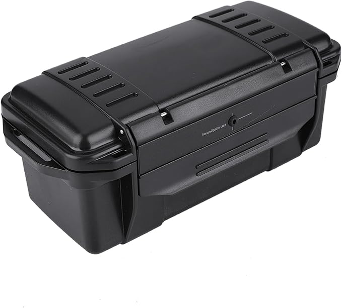 SIXRUN Outdoor Shockproof Pressureproof Sealed Box Survival Storage Case for Outdoor Activities (Type C box: 200 * 98 * 82mm), SIXRUNp48tsw7zuf-03