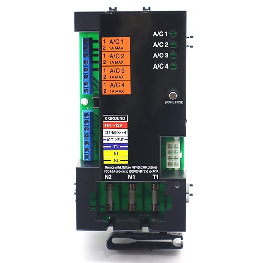 A0004499959 Smart AC Module Load Shed Module (SACM) Automatic Transfer Switch ATS Control Module Replacement for Generac 100 200 AMP Automatic Transfer Switch 10000004183