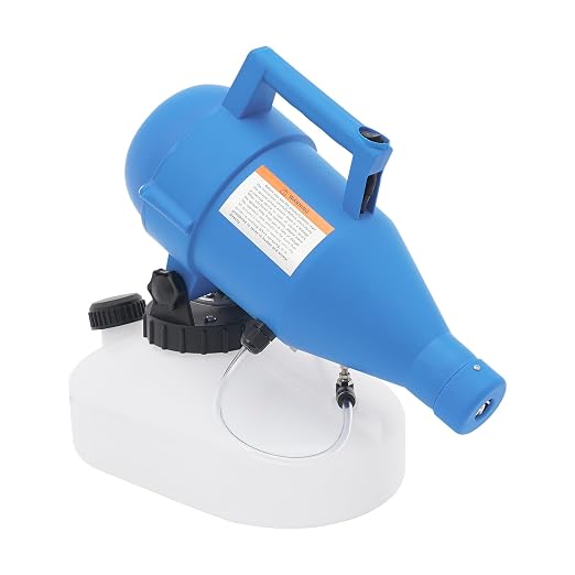 4.5L Electric ULV Fogger Sprayer 1.2 Gallon Portable Cold Mist Machine Spraying 32ft Spray Distance for Home, Yard, Garden, Patio, and Large Indoor Outdoor Spaces, 1 Pack (4.5L)