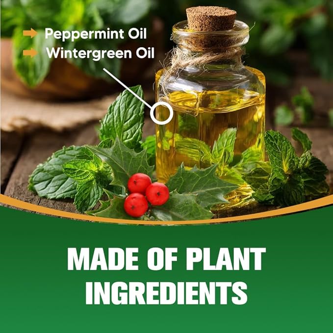 Deer Repellent for Plants, Rabbit Repellent Outdoor, Deer Away Repellent for Garden, Trees and Lawn, Rabbit Repellent for Plants, Safe for People, Pets and Plants, Lasts Up to 60 Days, 8 Packs