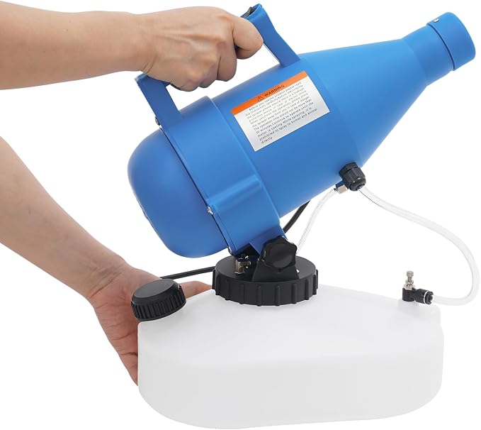 4.5l (1.2 Gallon) Electric Portable Fogger Sprayer Machine, 1200W Electric Sprayer,with 16.4ft Cord,for Home, Hotel, Church, School, Yard(6.9 lbs)
