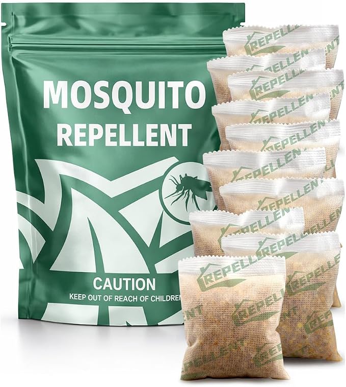 Mosquito Repellent Outdoor Patio, Backyard Mosquito Repellents, Mosquito Deterrent Indoor for Home, Porch Mosquitoes Deterrent, Mosquito Control, Keep Mosquito Away for Room-10P